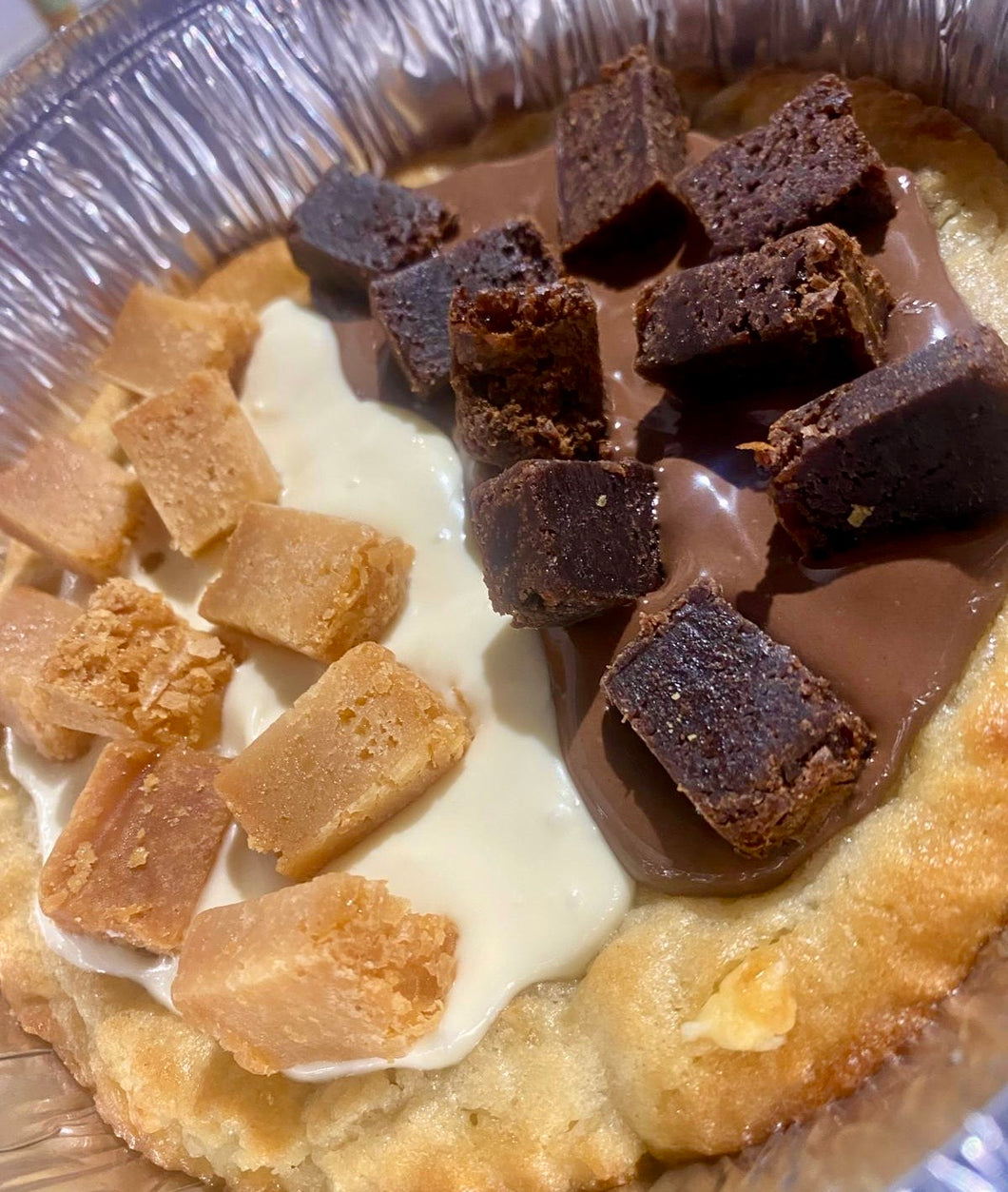Brownie Blondie Cookie