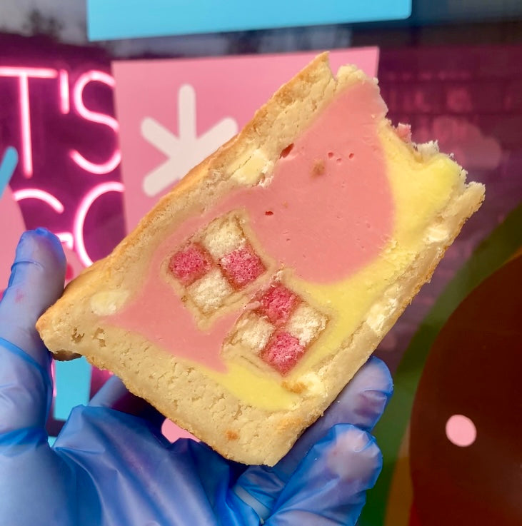 Battenberg Cookie Pie